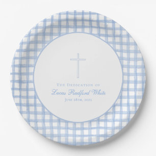 Baby Dedication/Taufen Celebration Plate Pappteller