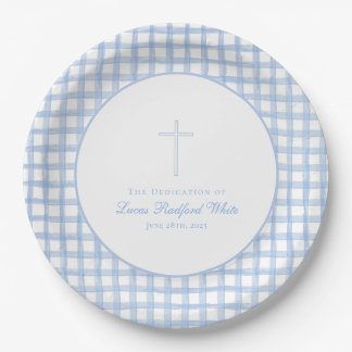 Baby Dedication/Taufen Celebration Plate Pappteller