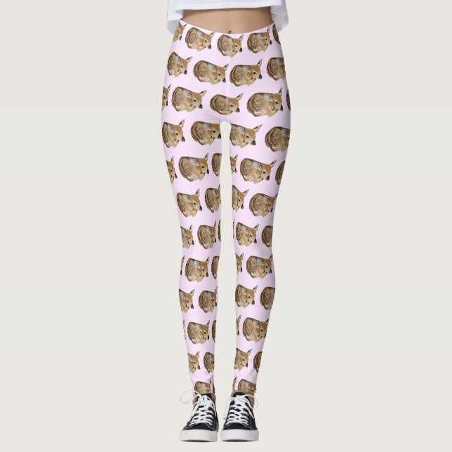 Baby Deer Fawn Leggings (Vorderseite)