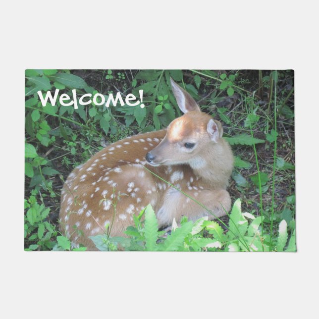 Baby Deer Fußmatte (Vorderseite)