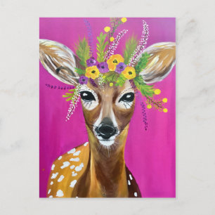 Baby Deer Postcard Postkarte