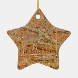 Baby Deer's Erster Winter Keramik Ornament