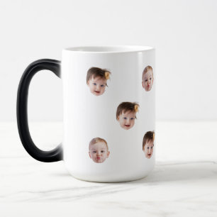 Baby Deine Hunde Dein Husband's Face Funny Gift Id Verwandlungstasse