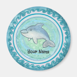 Baby-Delfin Magnet