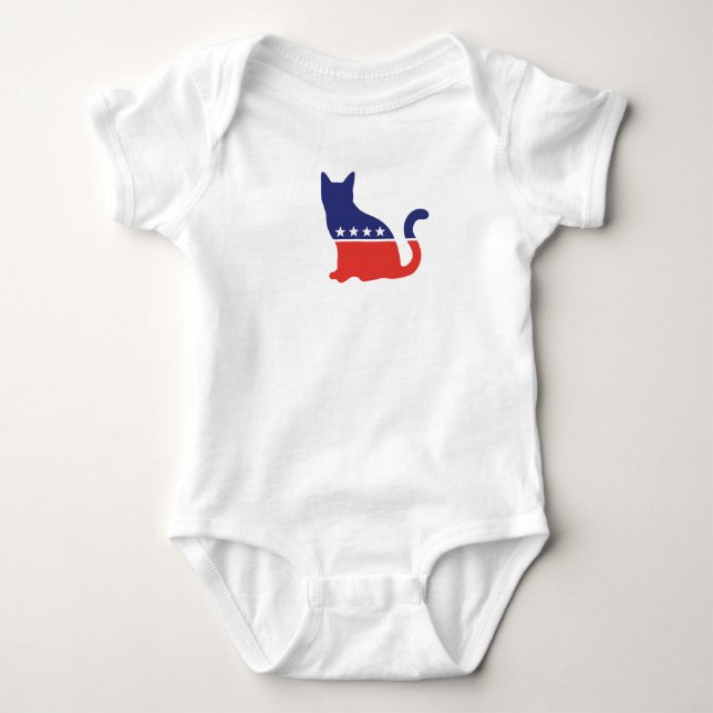 Baby Democat Romper Strampler (Vorderseite)