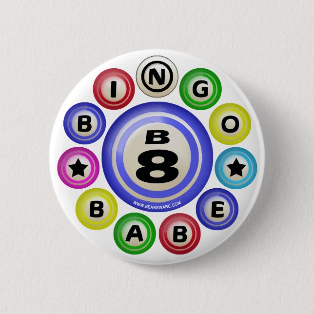 Baby des Bingo-B8 Button (Vorderseite)