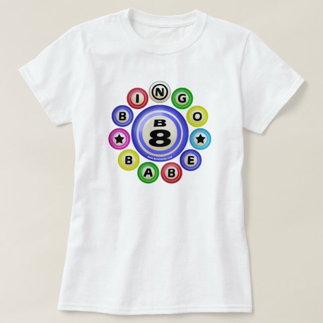 Baby des Bingo-B8 T-Shirt (Design vorne)