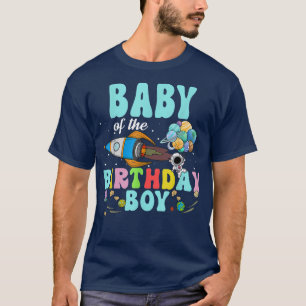 Baby des Geburtstags Astronauten Boy Space Party T T-Shirt