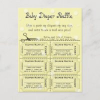 Baby Diaper Raffles Tickets