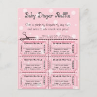 Baby Diaper Raffles Tickets