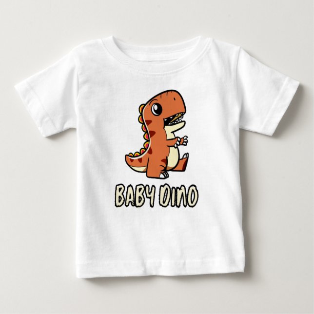 Baby Dino Baby T-shirt (Vorderseite)
