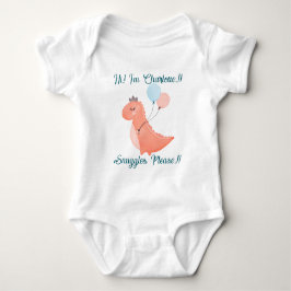 Baby Dino Birthday Party Strampler