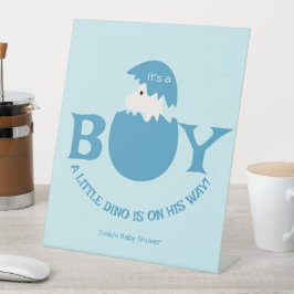 Baby Dino ist unterwegs Sockelschild