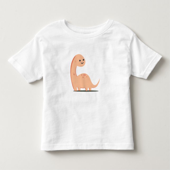 Baby Dino Kleinkind T-shirt (Vorderseite)