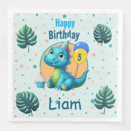 Baby Dino Napkins! Servilleta de papel Serviette