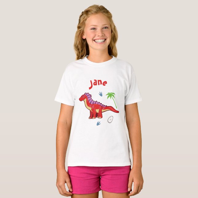 Baby Dinosaur Amargasaurus T-Shirt (Vorne ganz)