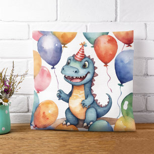 Baby Dinosaur Birthday Kissen