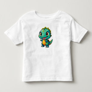 Baby-Dinosaur-Charakter für Kinder Kleinkind T-shirt
