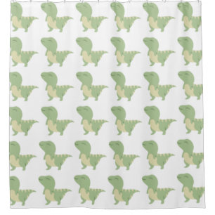 Baby Dinosaur Design Duschvorhang