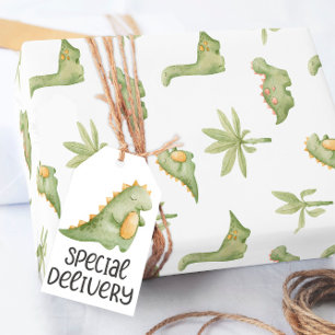 Baby-Dinosaur Geschenkpapier