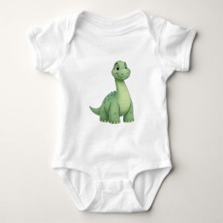 Baby Dinosaur Jersey Bodysuit - Comfort and Style  Baby Strampler