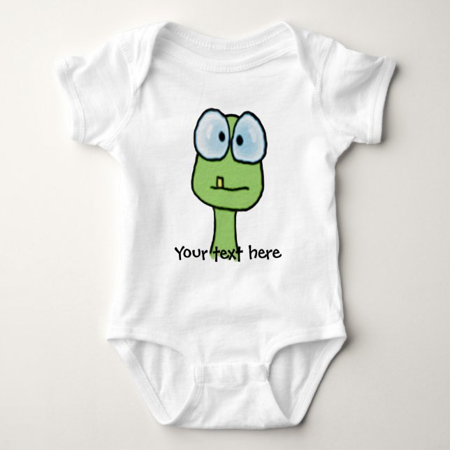 Baby Dinosaur Strampler (Vorderseite)