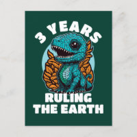 Baby-Dinosaur wird drei Jahre alt