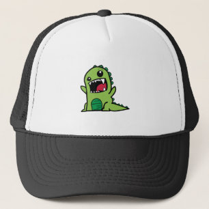 Baby Dinosaurier Cartoon Truckerkappe
