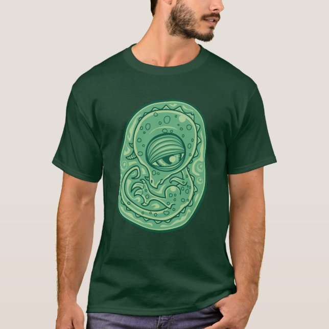 Baby-Dinosaurier-Embryo T-Shirt (Vorderseite)