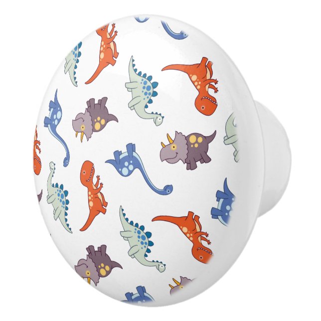 Baby-Dinosaurier-Griff/Zug Keramikknauf (Rechts)