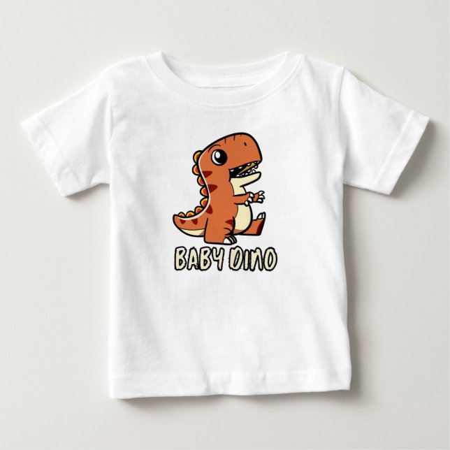 Baby Dinosaurier T-shirt (Vorderseite)