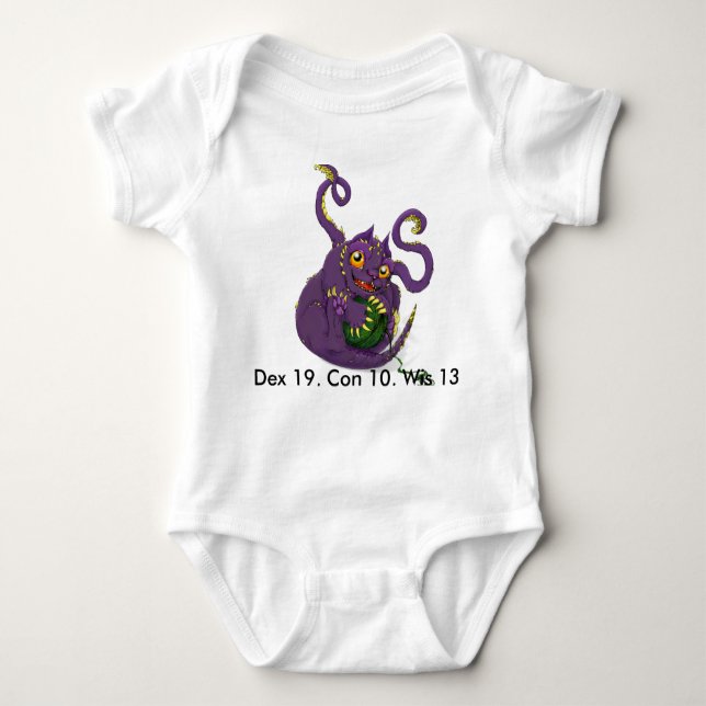 Baby Displacer Tier-Säuglings-Bodysuit Baby Strampler (Vorderseite)