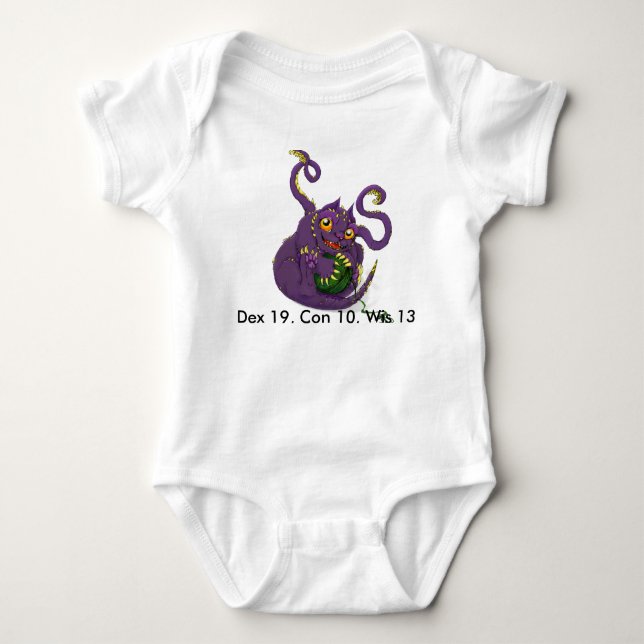 Baby Displacer Tier-Säuglings-Bodysuit Strampler (Vorderseite)