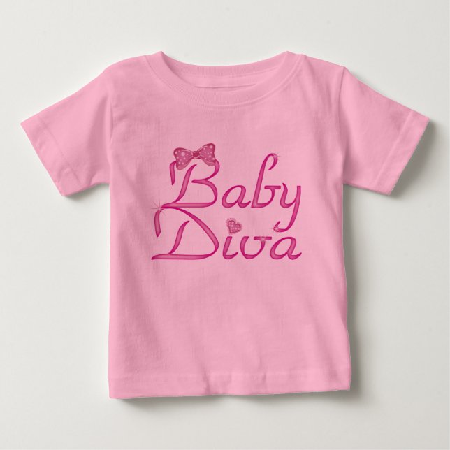 Baby Diva T-shirt (Vorderseite)