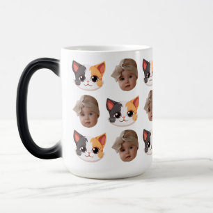 Baby Dog Husband Face Funny Bestes Geschenk für El Verwandlungstasse