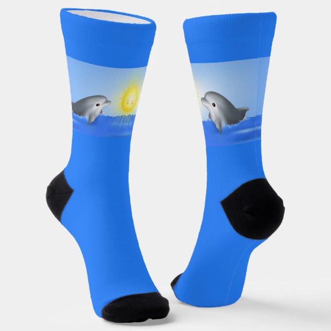 Baby Dolphin Socken (Gewinkelt)