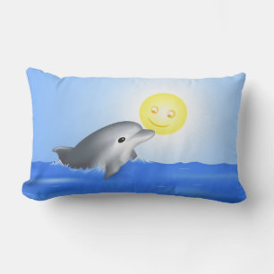Baby Dolphin Throw Kissen