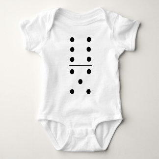 Baby Dominoe Costume Strampler