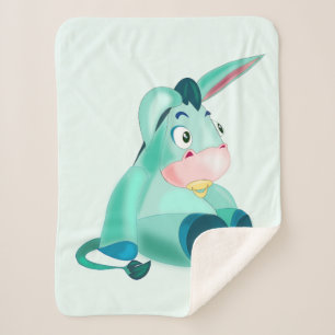 Baby Donkey - Blau - Fun Painting Sherpadecke