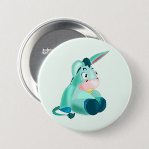 Baby Donkey Button - Deine Farbe - Text