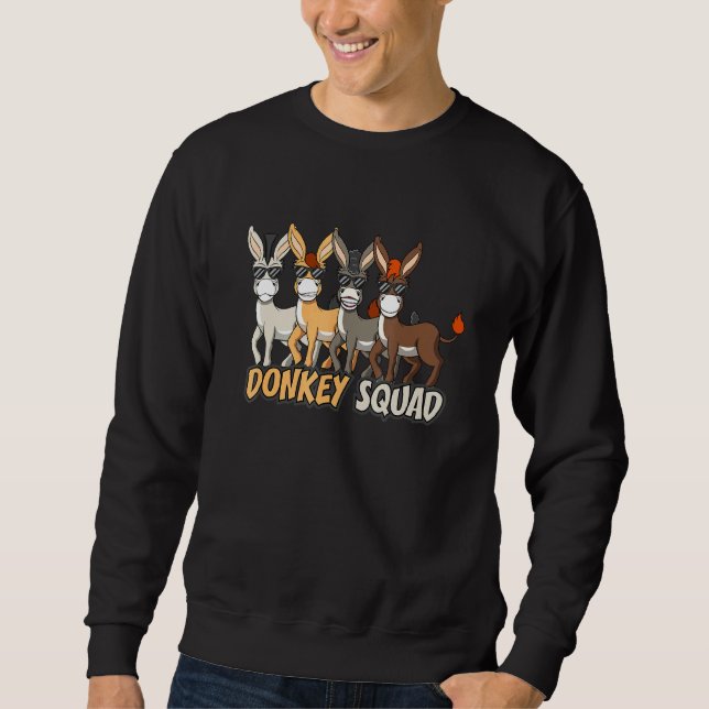 Baby Donkey Squad Mule Sweatshirt (Vorderseite)