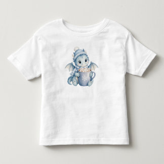 Baby-Drache-Cocoa-Mug-Feiertagsillustration Kleinkind T-shirt