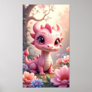 Baby-Drache Poster