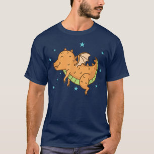 Baby-Drache träumt Fabelwesen Märchen T-Shirt
