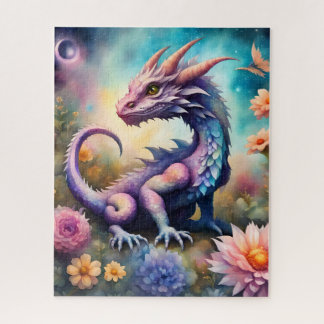 Baby Dragon ai art Puzzle