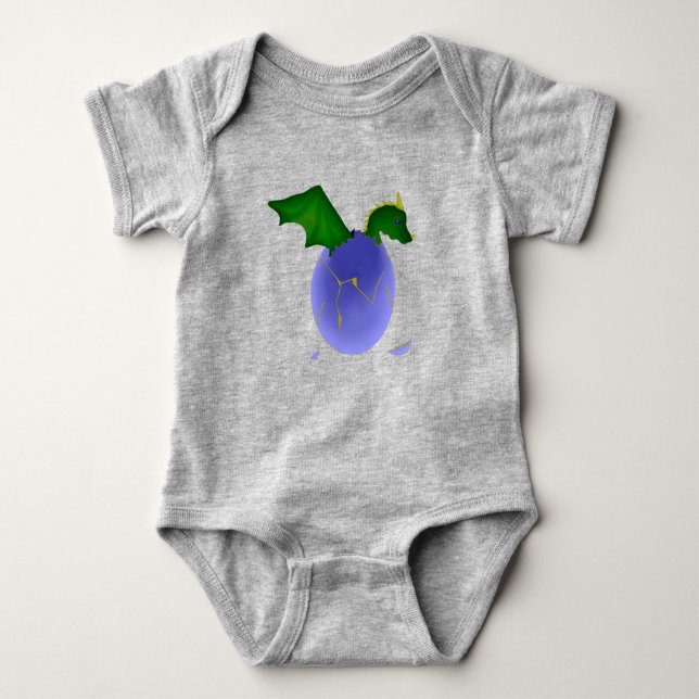 Baby Dragon Baby Bodysuit Strampler (Vorderseite)