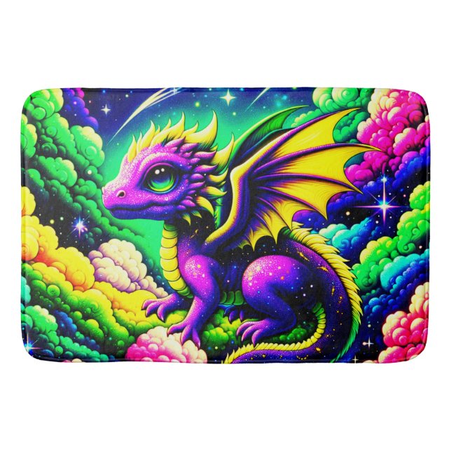 Baby Dragon Badematte (Vorderseite)