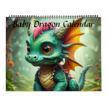 Baby Dragon Calendar