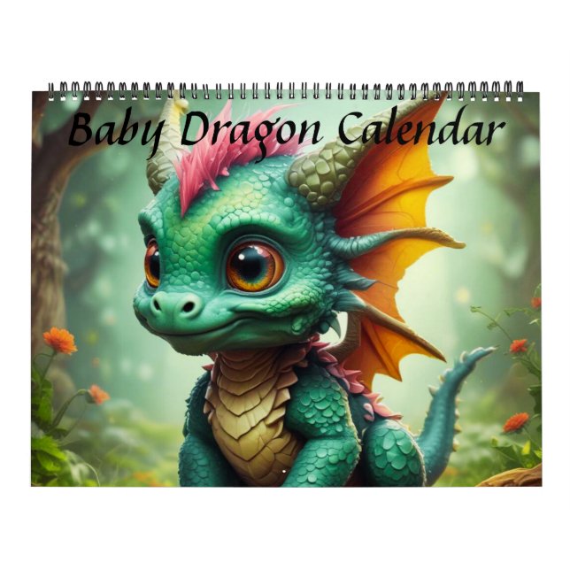 Baby Dragon Calendar Kalender (Titelbild)