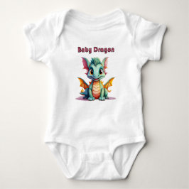 Baby Dragon – Cute Fantasy Character Design Baby Strampler